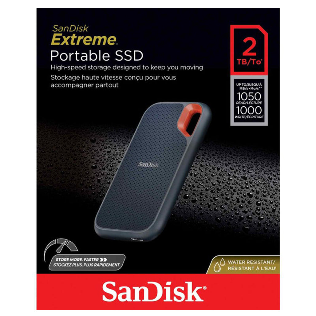 A Photo Of SanDisk Extreme Portable SSD: Durable, High-Performance Storage for Life on the Move