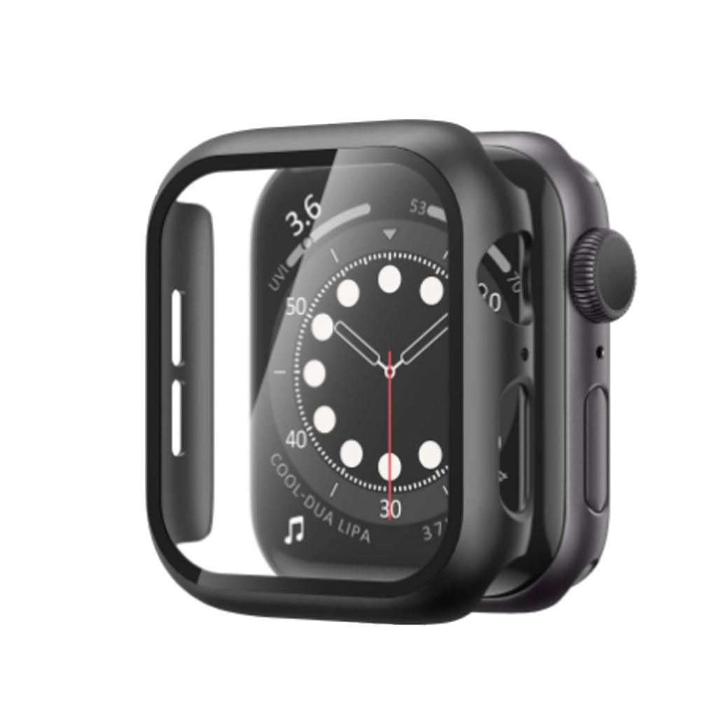A Photo Of Apple Watch Tempered Glass Case 360 Full Cover | 41mm/45mm