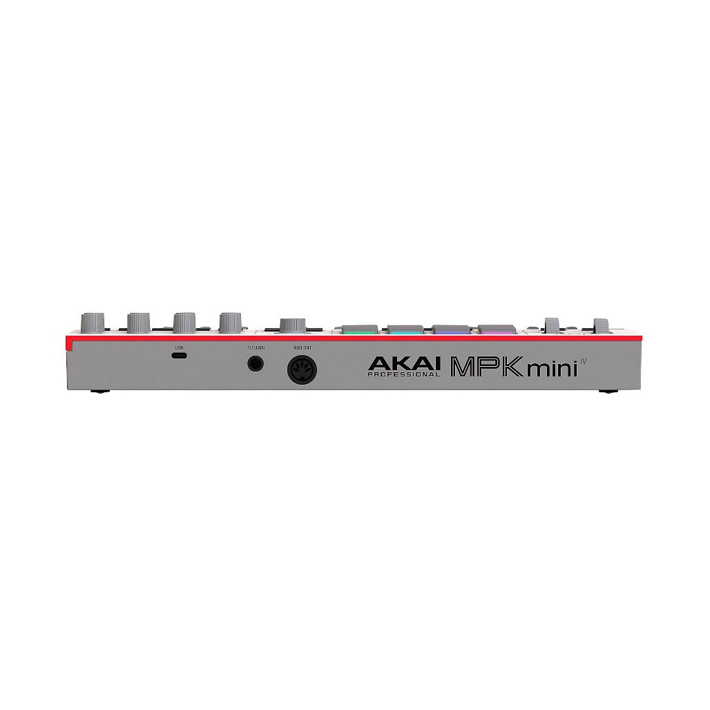 A Photo Of AKAI Professional MPK Mini IV MIDI Keyboard Controller