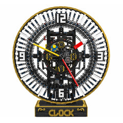 A Photo Of Mould King Motorized Mechanical Gear Clock Building Toy Set - 3675 Pieces - 10160