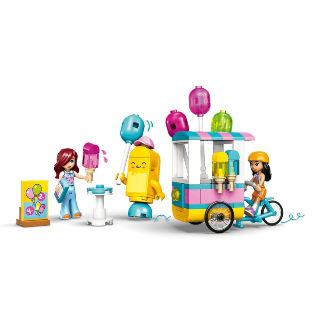 A Photo Of LEGO Ice Cream & Balloon Stand - 107 Pieces - 42692