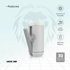 A Photo Of Green Lion Electric Pocket Bidet GNPBIDETSPWH - Portable, White