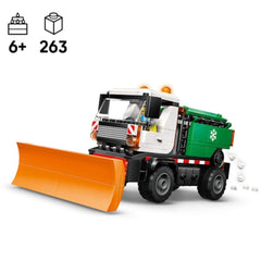 A Photo Of LEGO Snowplow - 263 Pieces - 60490