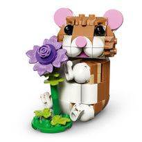 LEGO Creator 3-in-1 Cute Hamster with a Flower 166 Pieces - 31376
