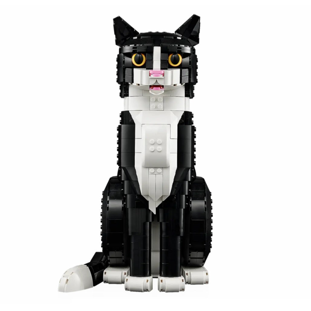 A Photo Of LEGO Ideas Tuxedo Cat 1710 Pieces - 21349