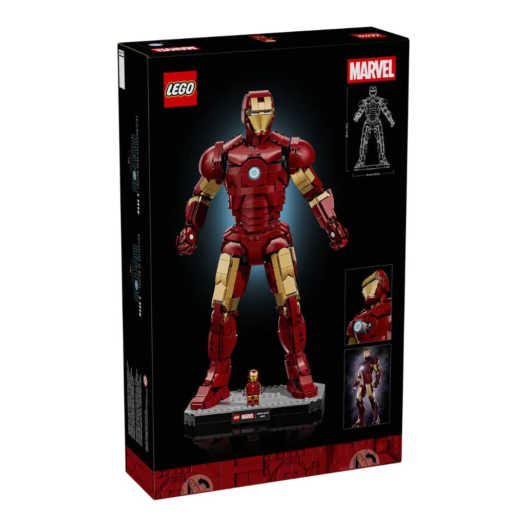 A Photo Of LEGO Marvel Iron Man Mark 3 Collectors' Edition 1297 Pieces - 76344