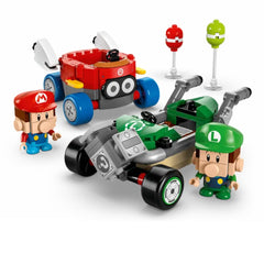 A Photo Of LEGO Mario Kart™ – Baby Mario vs. Baby Luigi 321 Pieces - 72034