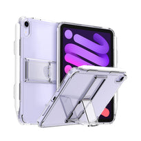 Araree 2021 iPad Mini 6th Gen. Flexield SP Case with Kickstand & Apple Pencil Holder - Transparent TPU & Polycarbonate Protection