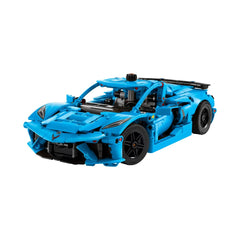 A Photo Of LEGO Technic Chevrolet Corvette Stingray Blue 732 Pieces - 42217