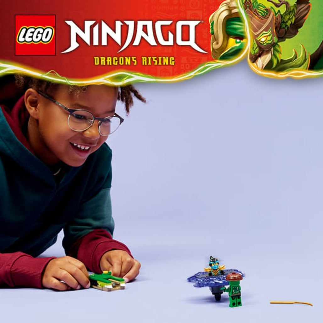 A Photo Of LEGO Nya vs. Mutation Monster Spinner - 49 Pieces - 71849