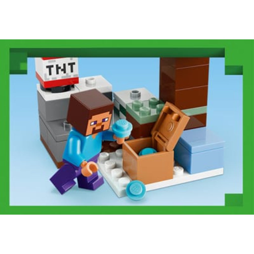 A Photo Of LEGO Steve's Taiga Adventure - 79 Pieces - 21583