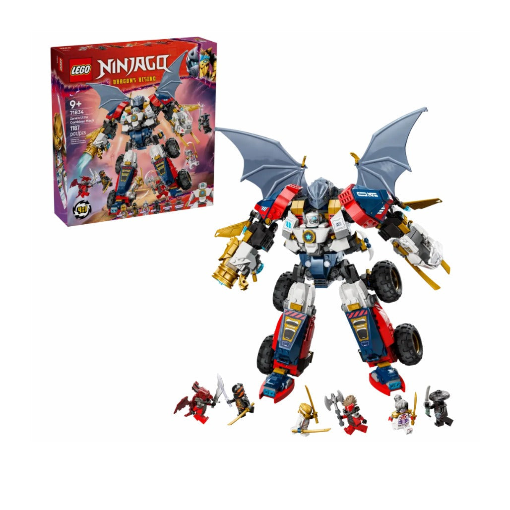 A Photo Of LEGO Ninjago Zane's Ultra Combiner Mech 1187 Pieces - 71834