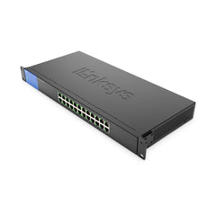 A Photo Of Linksys 24-Port Business Gigabit PoE+ Switch LGS124P with High-Speed Ethernet and Advanced PoE Support