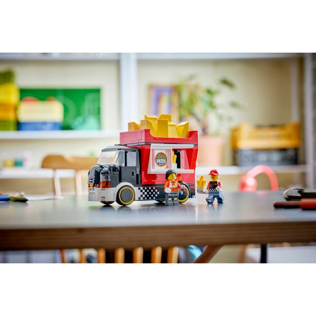 A Photo Of LEGO City Fries Food Truck 216 Pieces - 60488