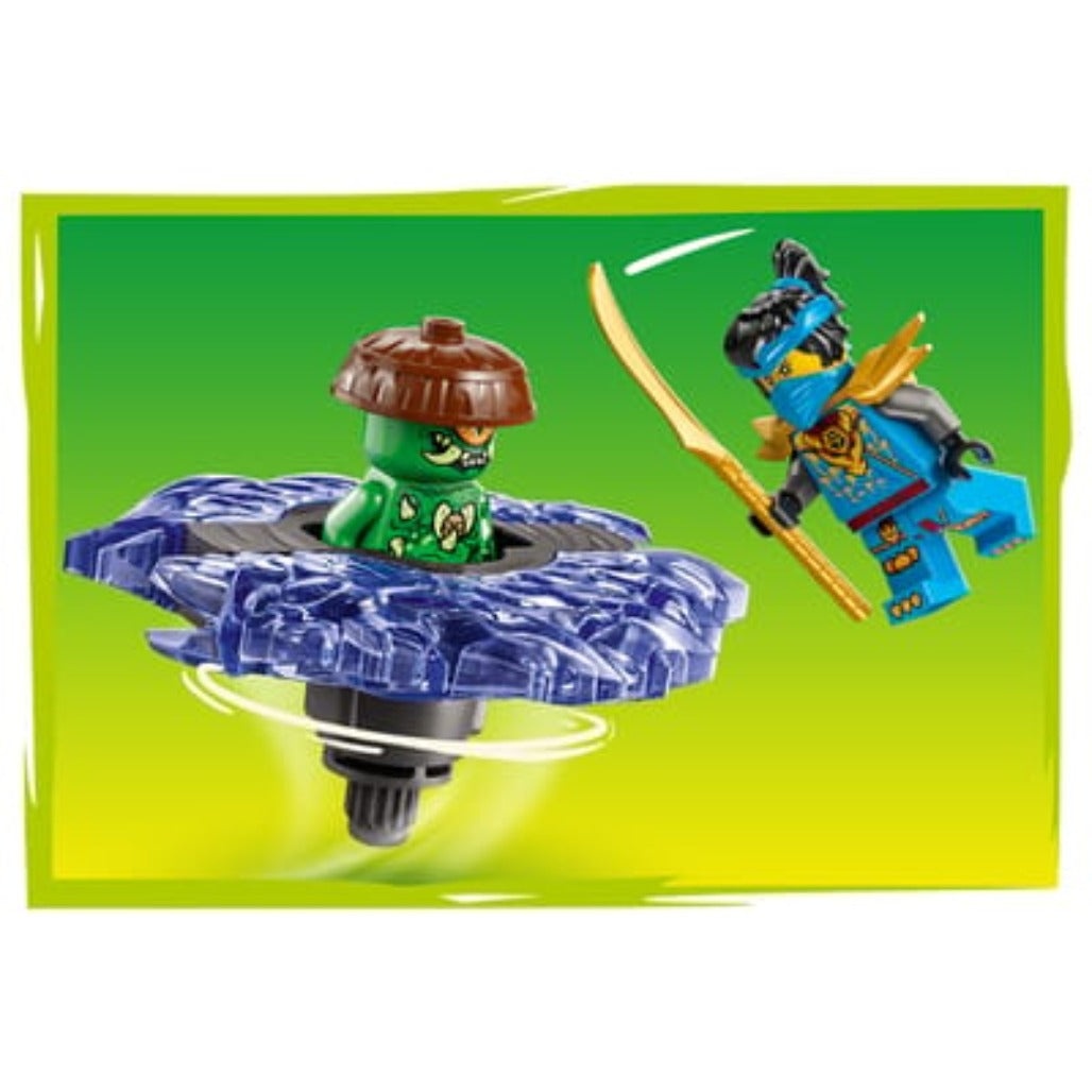 A Photo Of LEGO Nya vs. Mutation Monster Spinner - 49 Pieces - 71849