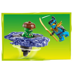 A Photo Of LEGO Nya vs. Mutation Monster Spinner - 49 Pieces - 71849