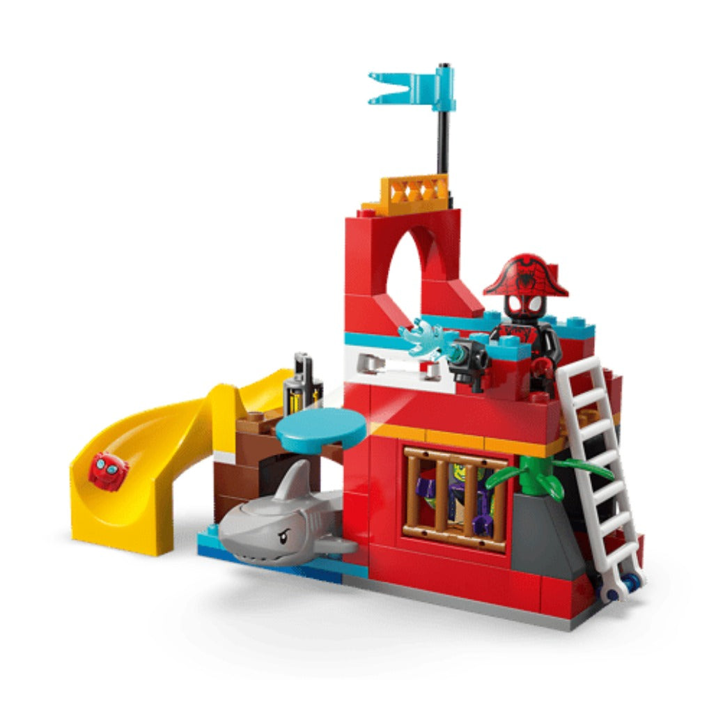 A Photo Of LEGO Team Spidey Pirate Ship - 201 Pieces - 11208