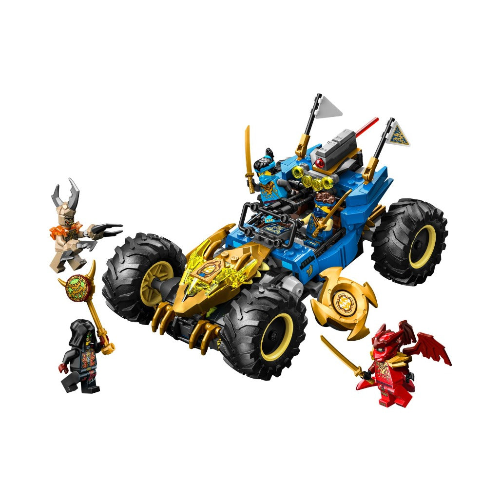 A Photo Of LEGO Jay's Transforming Car - 387 Pieces - 71856