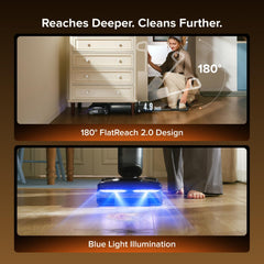 A Photo Of Roborock F25 Steam Series Wet Dry Vacuum Mop, 356°F Cordless Steam Cleaner
