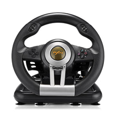 A Photo Of PXN V3 Pro Racing Steering Wheel with Pedals, Shifter, and Paddle Shifters – Multi-Platform Compatibility for PC, Xbox, PS4, PS3, Switch