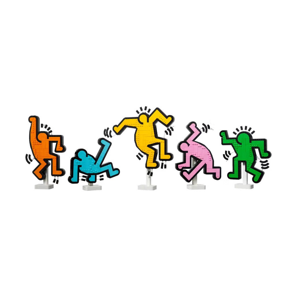 A Photo Of LEGO Art Keith Haring – Dancing Figures 1773 Pieces - 31216