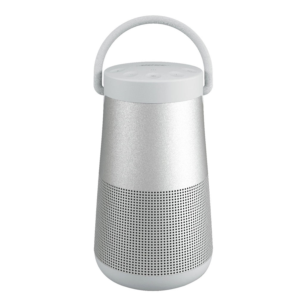 A Photo Of Bose SoundLink Revolve+ II Bluetooth® Speaker – Luxe Silver – Portable, Water-Resistant with 17 Hours Battery Life and Voice Assistant Integration