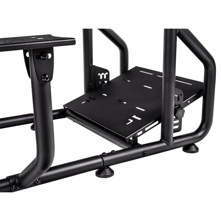 A Photo Of Thermaltake GR300 Racing Simulator Cockpit Bundle - Monitor Mount + Keyboard & Mouse Tray + Sim Rig Floor Mat