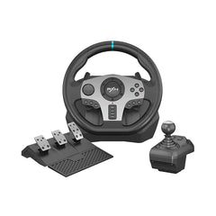 A Photo Of PXN V9 270/900 Degree Racing Steering Wheel for PS4, Xbox One, Xbox Series X/S, Nintendo Switch, PC – High-End Racing Simulator with Dual Motors and Ergonomic Design