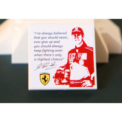 A Photo Of LEGO Ferrari F2004 & Michael Schumacher - 735 Pieces - 11375