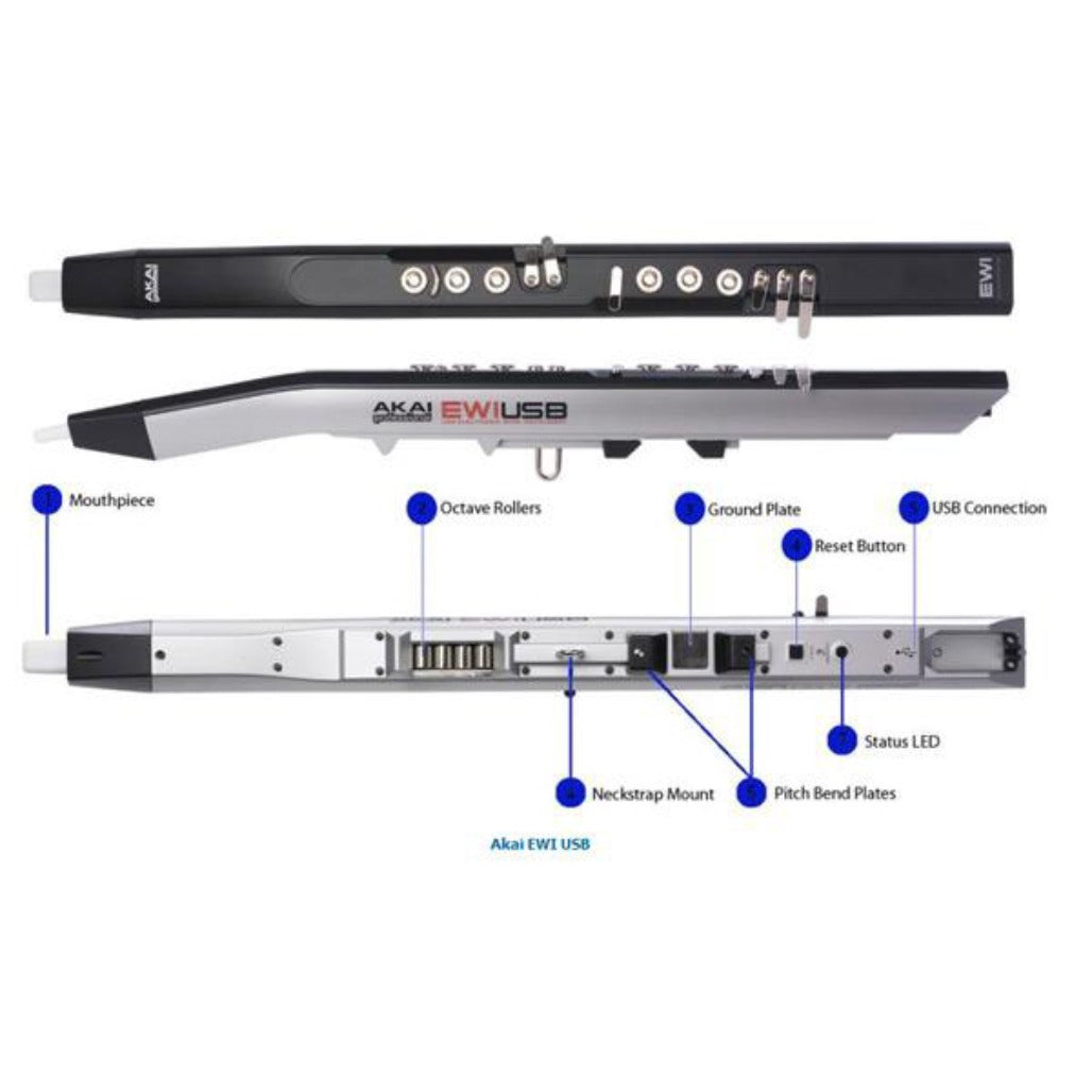 A Photo Of AKAI EWI USB Controller Winds