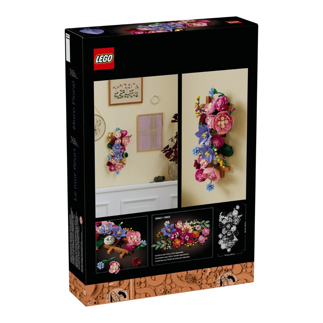 A Photo Of LEGO Botanicals Flower Wall 879 Pieces - 11503
