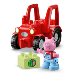 A Photo Of LEGO Tractor and Market - 18 Pieces - 10468