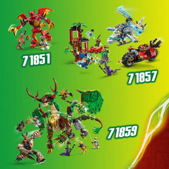 A Photo Of LEGO Jay's Transforming Car - 387 Pieces - 71856