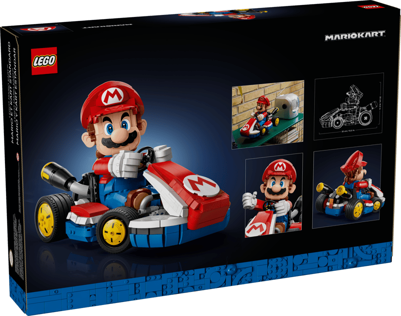 A Photo Of LEGO Mario Kart™ - Mario & Standard Kart - 72037 - 1972 Pieces