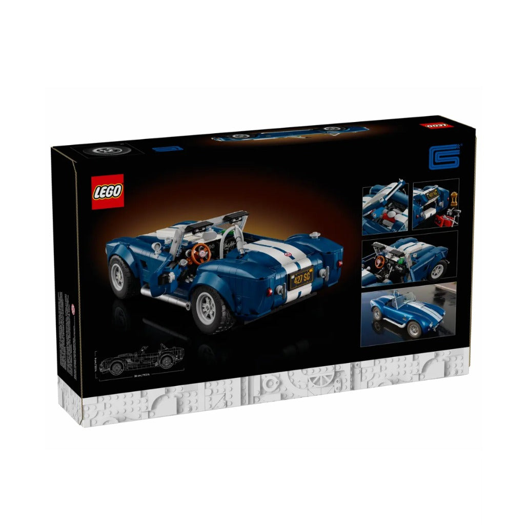 A Photo Of LEGO Icons Shelby Cobra 427 S/C 1241 Pieces - 10357