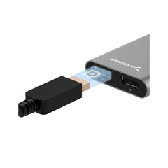 A Photo Of Sabrent Thunderbolt 3 to Dual DisplayPort Adapter – Supports Dual 4K 60Hz Monitors for MacBook Pro & iMac