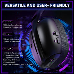 A Photo Of ATTACK SHARK L80 PRO - Wireless Gaming Headset