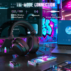A Photo Of ATTACK SHARK L30 Pro - Wireless Gaming Headset