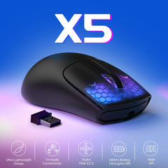 A Photo Of ATTACK SHARK X5 Wireless Gaming Mouse