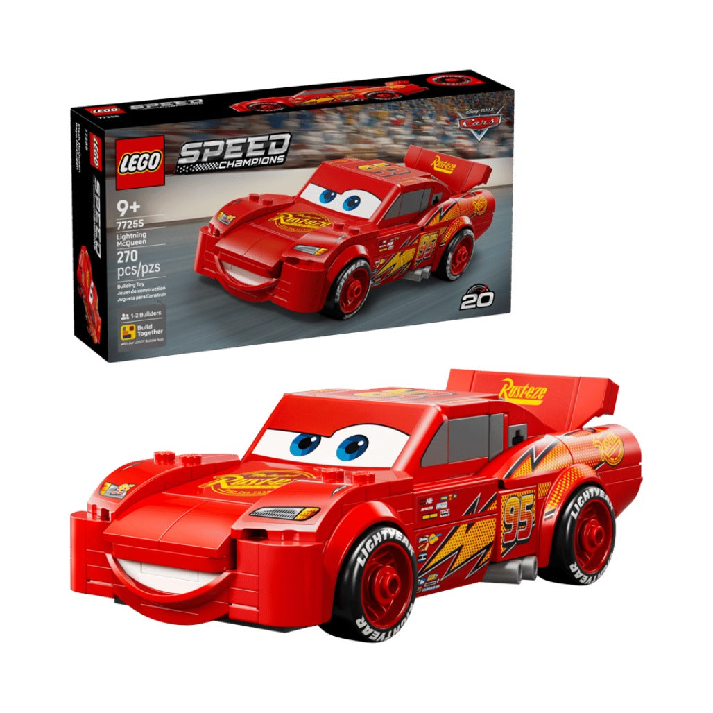 A Photo Of LEGO Lightning McQueen - 270 Pieces - 77255