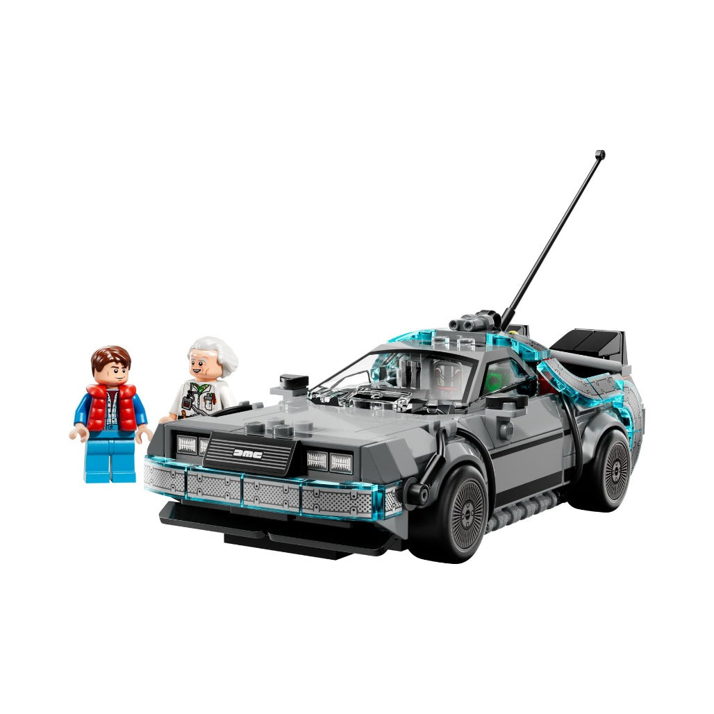 A Photo Of LEGO Time Machine from Back to the Future - 357 Pieces - 77256