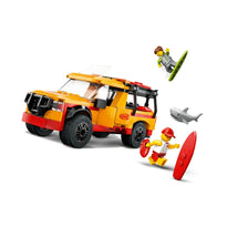 LEGO City Lifeguard Beach Rescue Truck 214 Pieces - 60453
