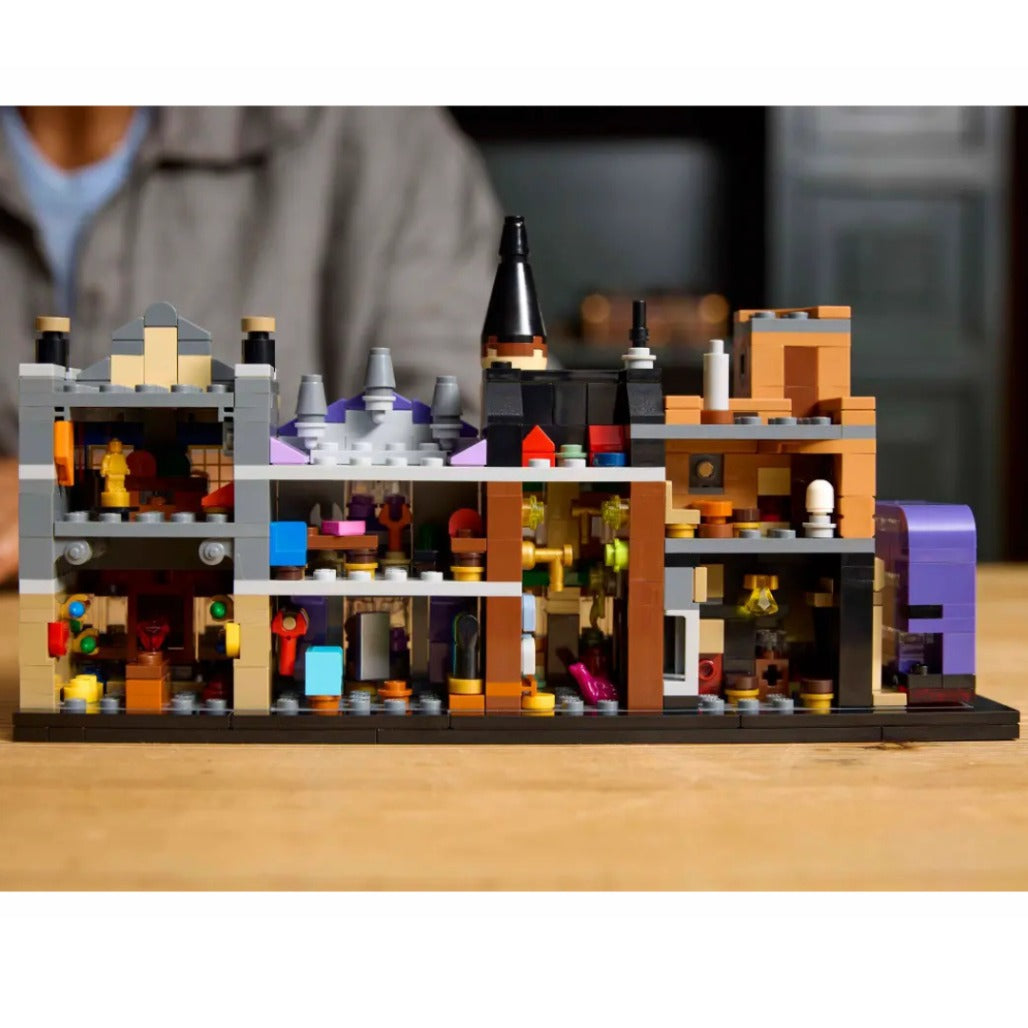 A Photo Of LEGO Harry Potter Diagon Alley™ Wizarding Shops 2750 Pieces - 76444