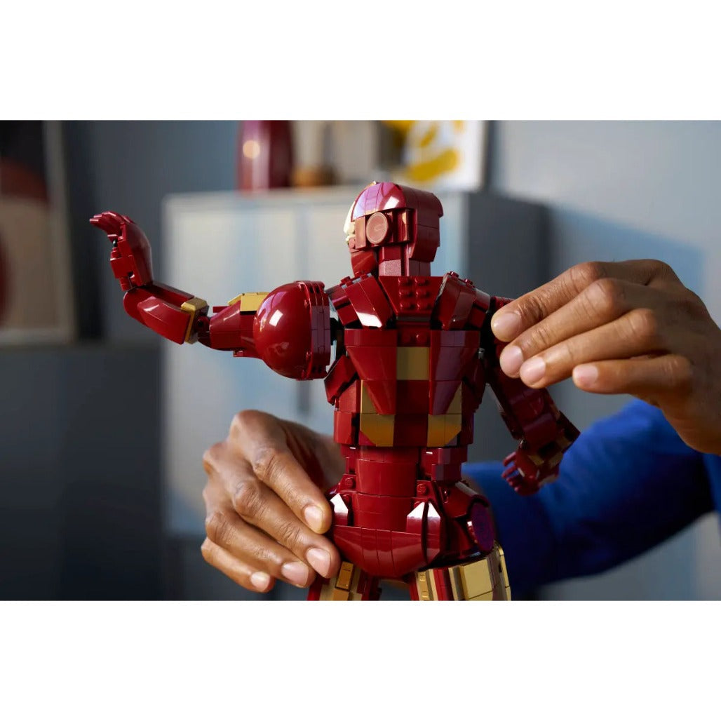A Photo Of LEGO Marvel Iron Man Mark 3 Collectors' Edition 1297 Pieces - 76344