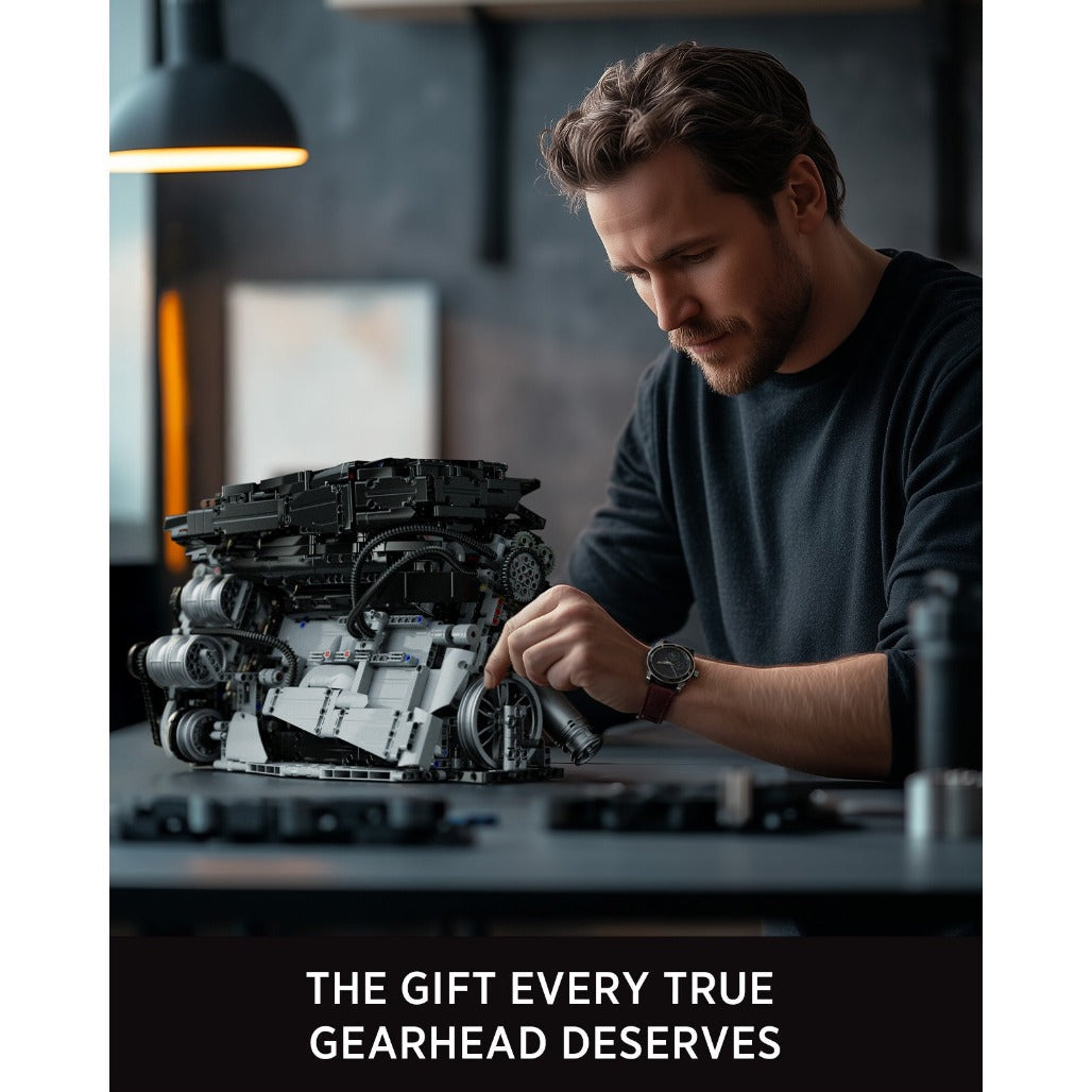 A Photo Of Nifeliz L6 Engine Building Set - 2820 Pieces - NF10316