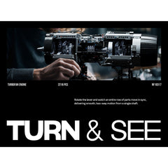 A Photo Of Nifeliz Turbofan Engine Building Set - 2216 Pieces - NF10317