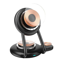 A Photo Of Green Lion 3-in-1 MagCharger Hub – Multi-Device Wireless Charging Station