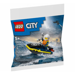 A Photo Of LEGO City Police Water Scooter 29 Pieces - 30693