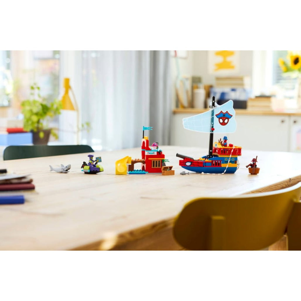 A Photo Of LEGO Team Spidey Pirate Ship - 201 Pieces - 11208