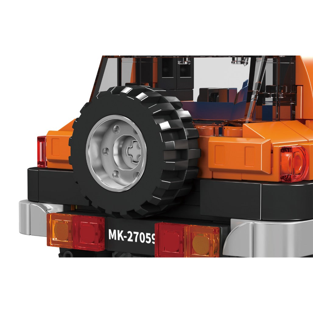 A Photo Of Mould King 27059S FJ Cruiser SUV Building Toy Set - 456 Pieces - 27059